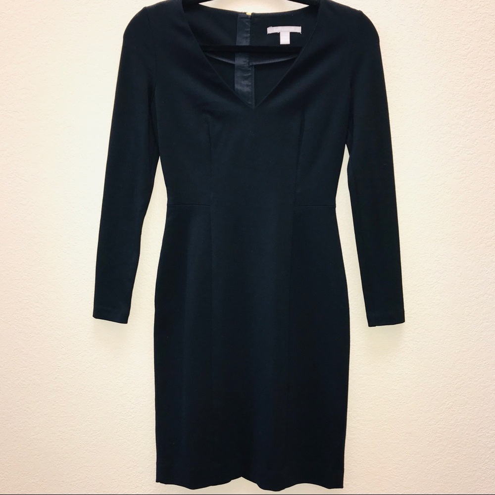 Banana Republic Black Dress with golden zipper